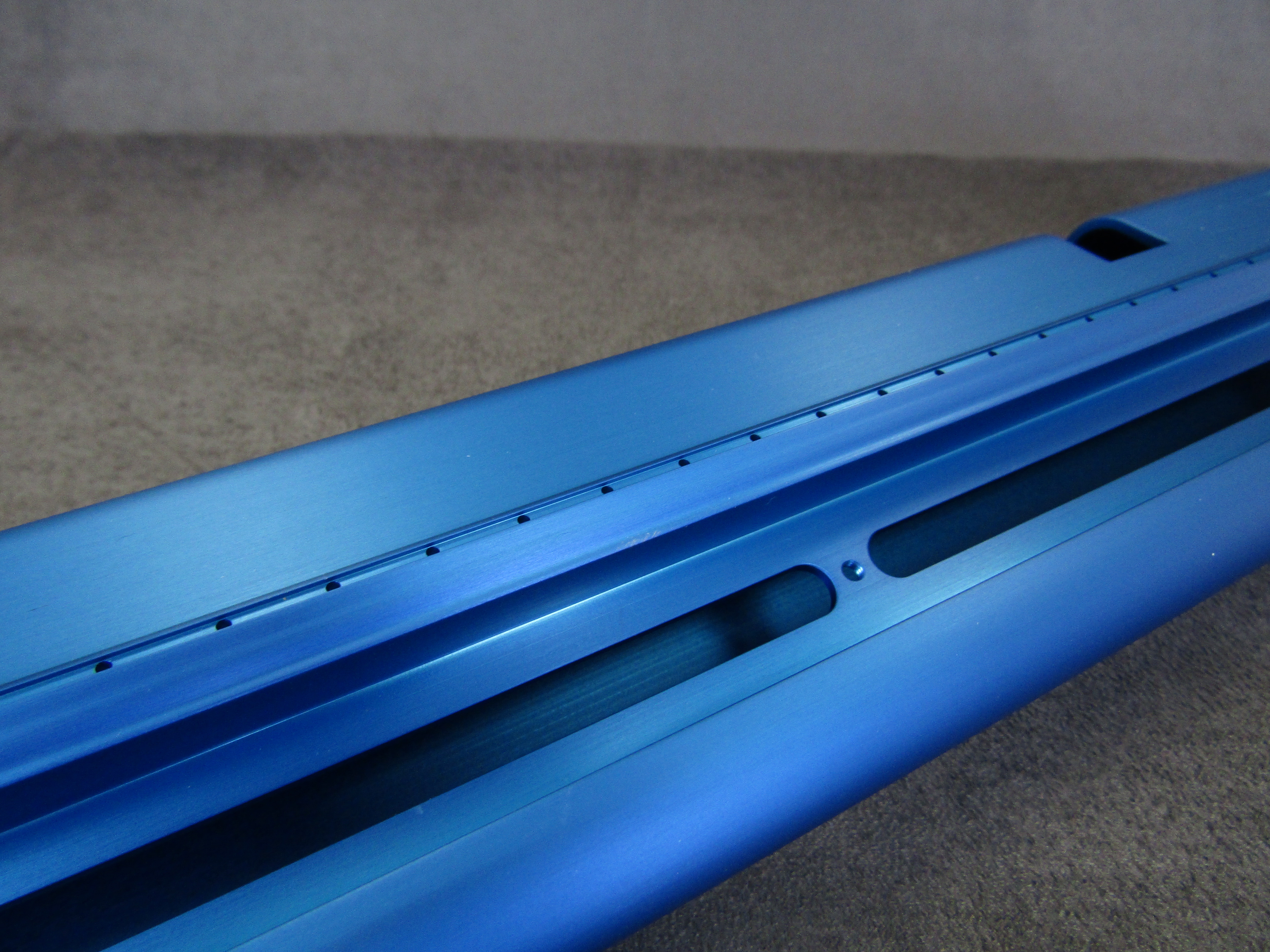 Machined aluminium manifold component